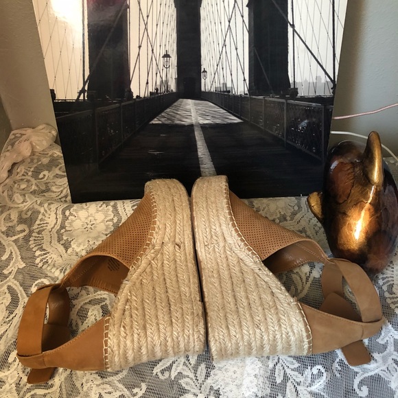 Annie Perforated Espadrille Platform Wedge - Picture 8 of 8